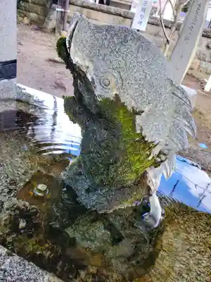 神炊館神社 ⁂奥州須賀川総鎮守⁂の手水舎