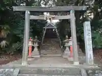 七社神社(半月七社神社)の鳥居