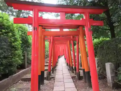 根津神社の鳥居