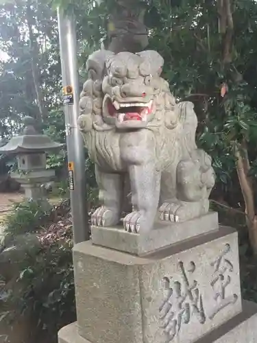 姫宮神社の狛犬