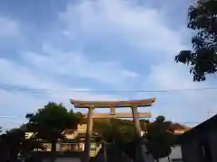 川口神社の鳥居