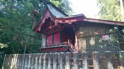 安住神社の本殿