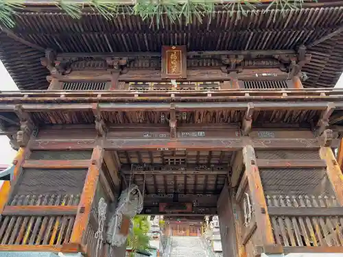 塩澤寺の山門・神門