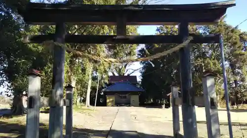 鹿島神社の鳥居