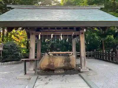 白石神社の手水舎