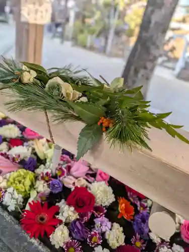 鳩森八幡神社の手水舎