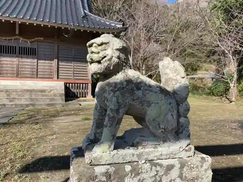 青根原神社の狛犬