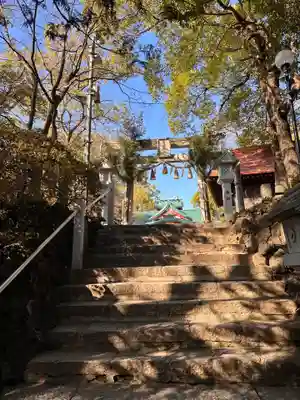 多摩川浅間神社の鳥居