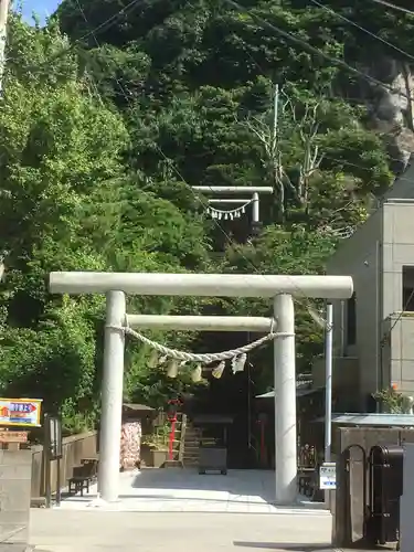 遠見岬神社の鳥居