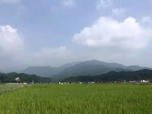 年貫神社の景色