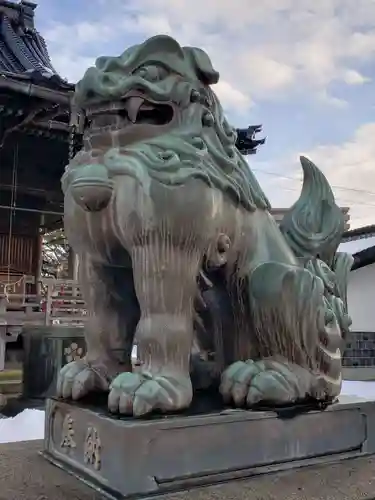 高岡関野神社の狛犬