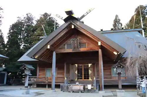 開成山大神宮の本殿