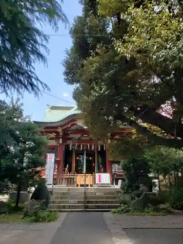 青山熊野神社の本殿