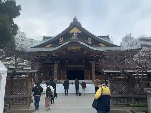 湯島天満宮の本殿・本堂