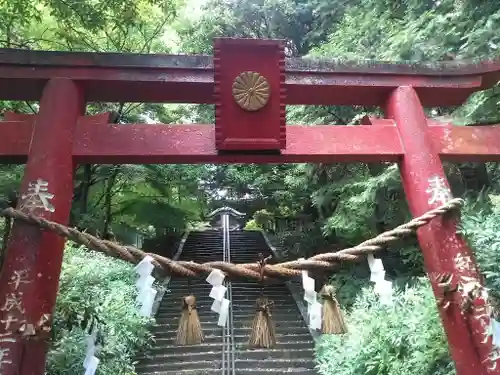 柞原八幡宮の鳥居