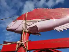 長九郎稲荷神社の鳥居