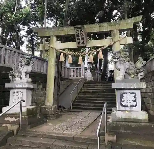 大宮・大原神社の鳥居