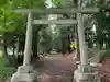 阿波山上神社の鳥居