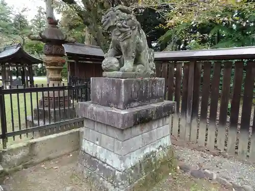 蒲生神社の狛犬