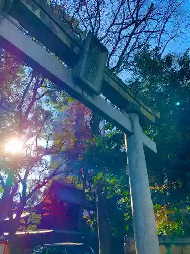 若宮八幡社の鳥居