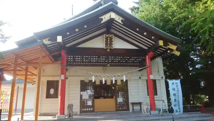 発寒神社の本殿・本堂