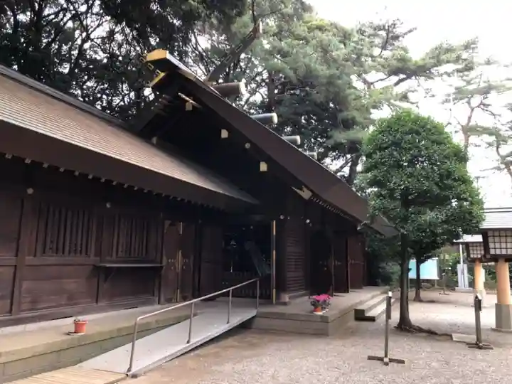 埼玉縣護國神社の本殿・本堂
