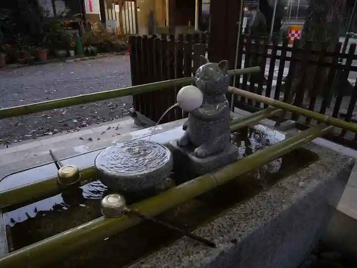 荻窪白山神社の手水舎
