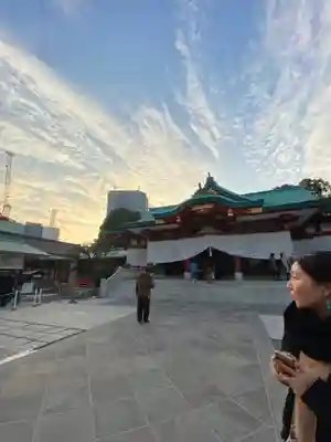 日枝神社の本殿・本堂