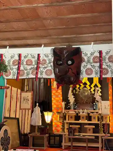 小川諏訪神社の本殿・本堂
