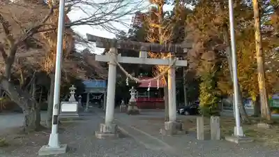 四所神社の鳥居