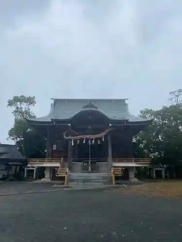 綿都美神社の本殿