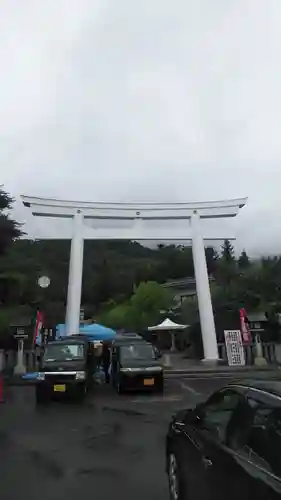 山梨縣護國神社の鳥居