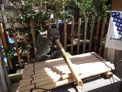 天祖神社の手水舎