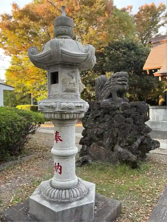 船堀日枝神社の狛犬