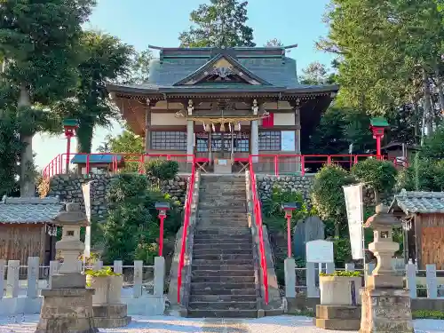 勝呂神社の本殿