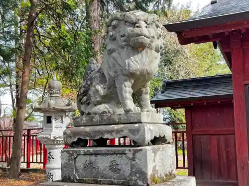 表門神社の狛犬