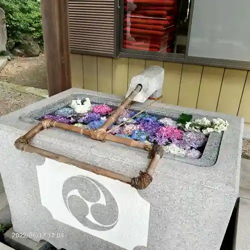 古宮神社の手水