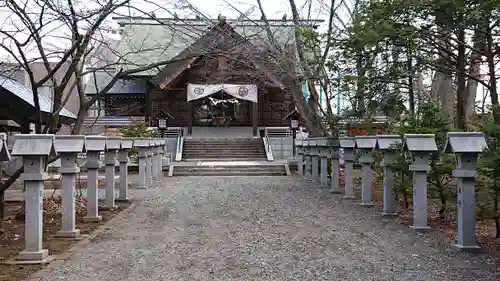 信濃神社の本殿・本堂