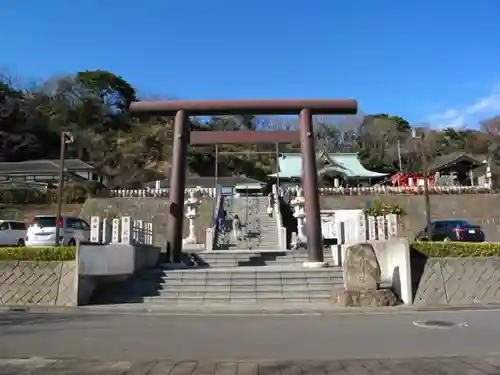 本牧神社の鳥居