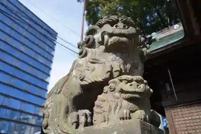 阿邪訶根神社の狛犬