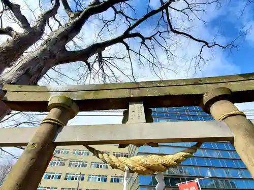 阿邪訶根神社の鳥居