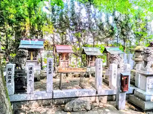 物部神社の末社