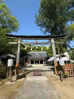 忌部神社の鳥居