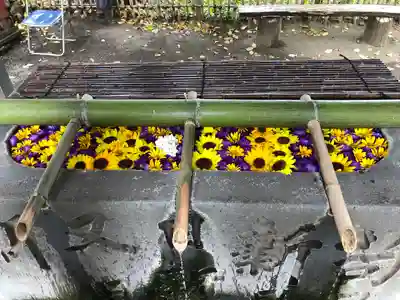 眞田神社の手水舎