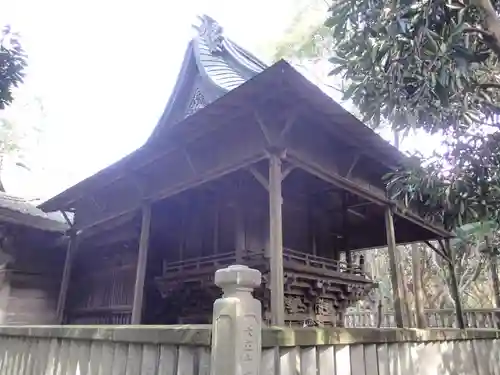 川口神社の本殿・本堂