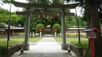 遠野郷八幡宮の鳥居