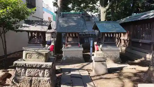 荏原神社の狛犬
