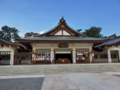 廣島護國神社の本殿・本堂