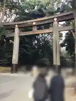 明治神宮の鳥居