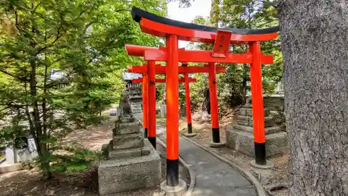 富良野神社の鳥居